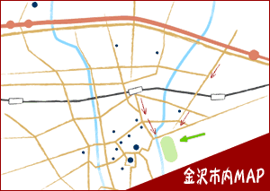 金沢市内MAP